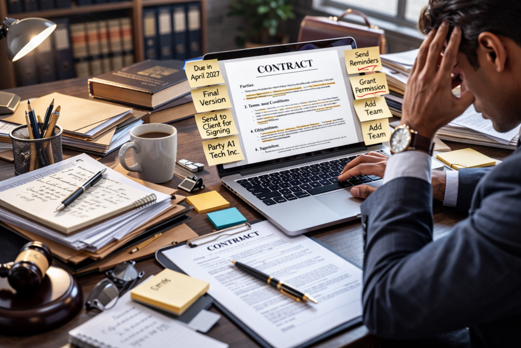 The Contractual Agreement Blueprint Platform For Legal Team