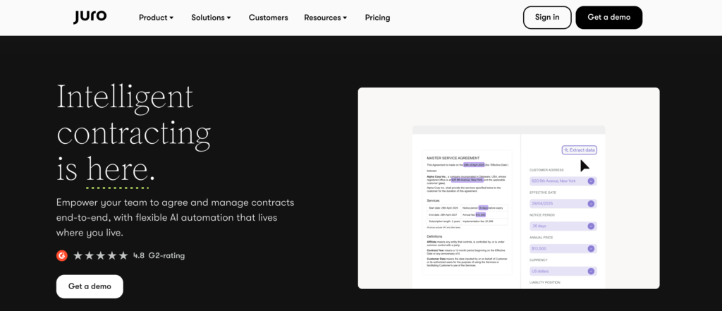 Juro Alternative | Switch to Fortva for a Simple Contract Automation Solution