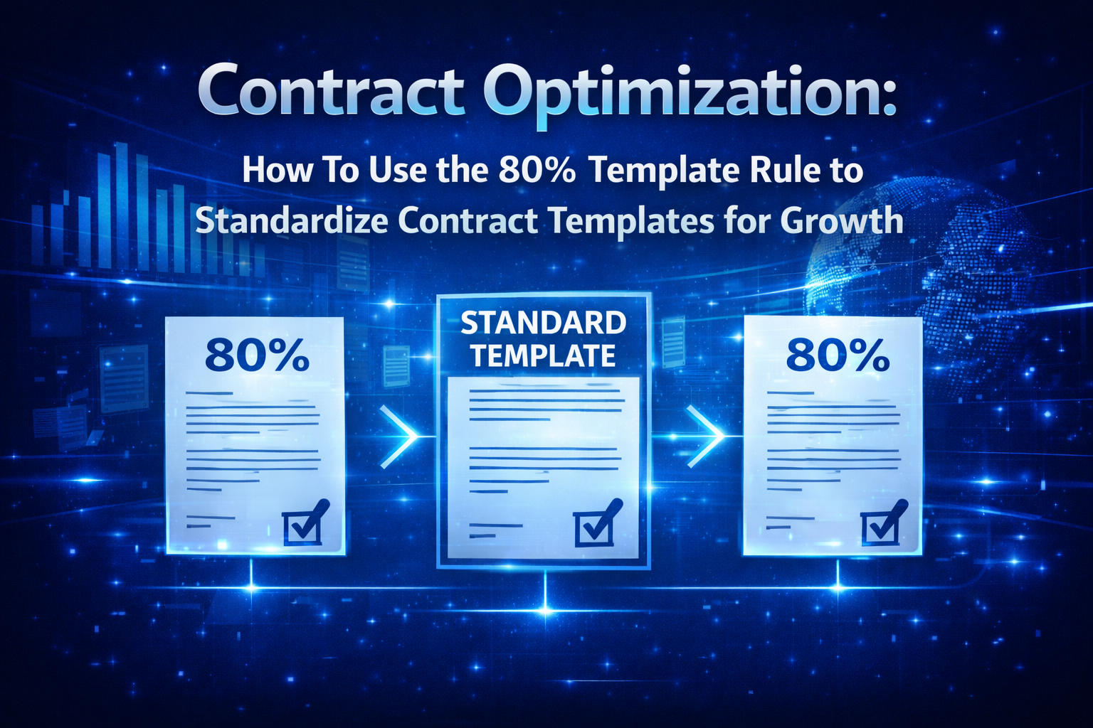 Contract Optimization: How To Use the 80% Template Rule to Standardize Contract Templates for Growth
