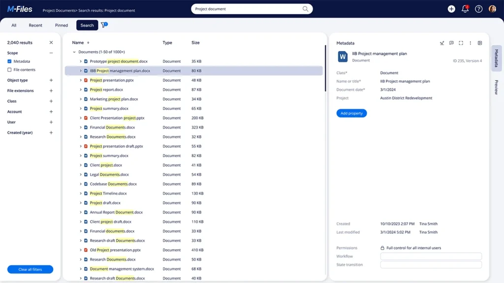 Hyland vs M-Files vs Laserfiche vs Fortva Enterprise Content Management Software