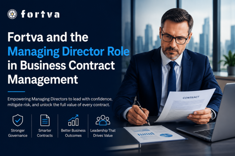Fortva and the Managing Director Role in Business Contract Management