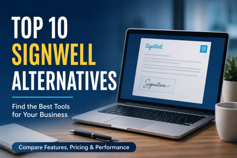 Top 10 SignWell Alternatives, Pricing and Features for Mid-Market Companies