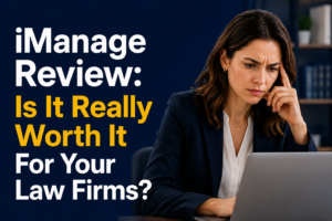 iManage Review: Is It Really Worth It For Your Law Firms?